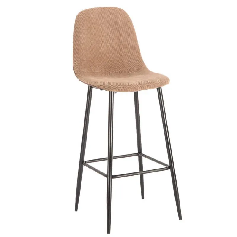 Banqueta Fixa Sindy Bege e Café