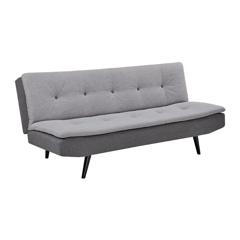 Sofá-Cama 3 Lugares Tivoli Cinza Escuro