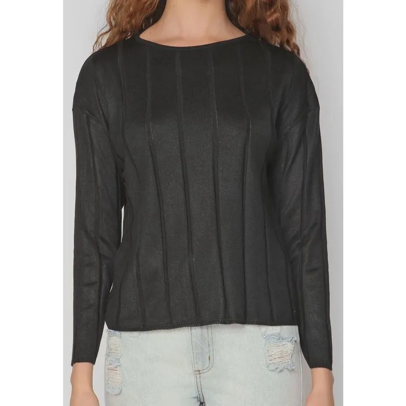 Blusa Feminina Tricô Canelado Malwee