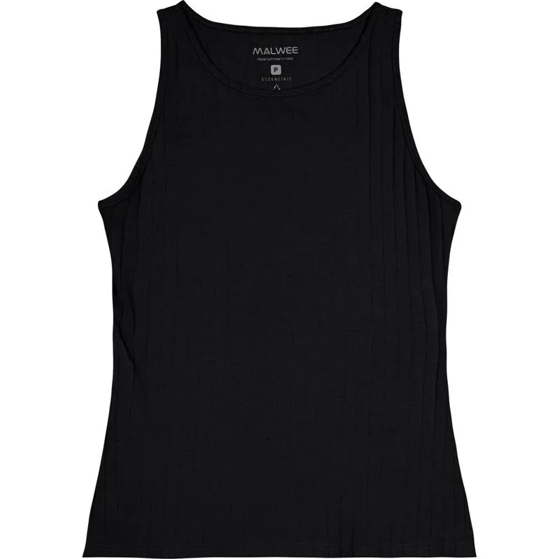 Blusa Regata Feminina Stretch Canelada Malwee