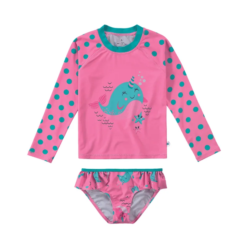 Conjunto UV Malwee Liberta Infantil Menina com Estampa Poá e Bichinhos 8/14 - 1000068530-ROSA-8