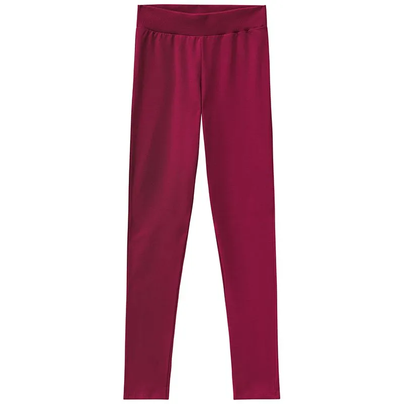 Calça Moletom Flanelado Adulto Feminino Básica em Cores P/XGG - 1000026303-VINHO-M
