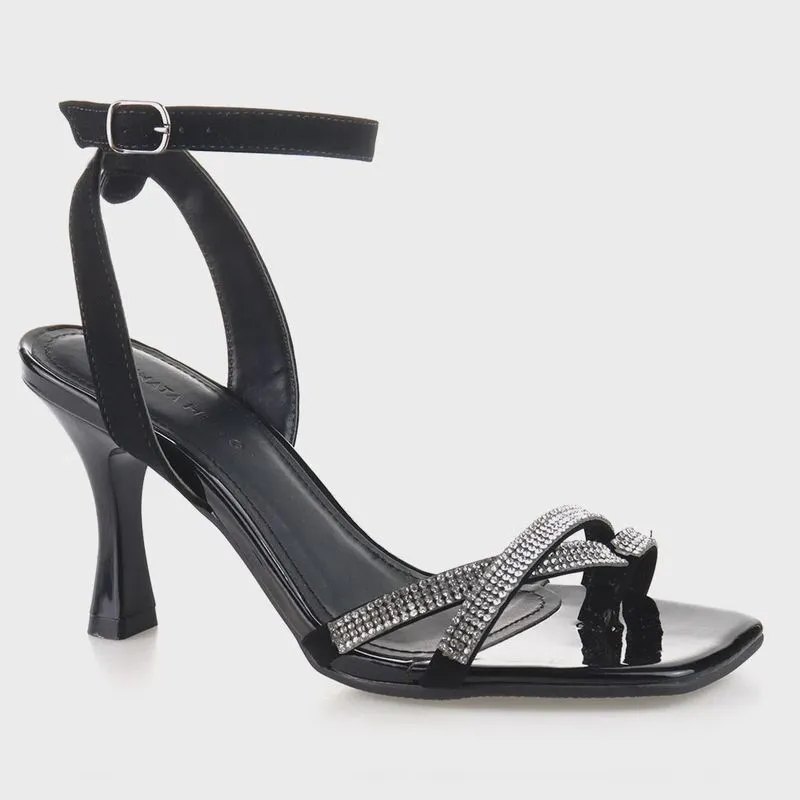 Sandália Feminina Salto Fino Renata Mello - 800969473