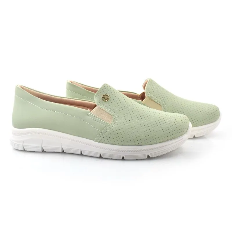 Tênis Kolosh Slip On Verde Verde K7007 39