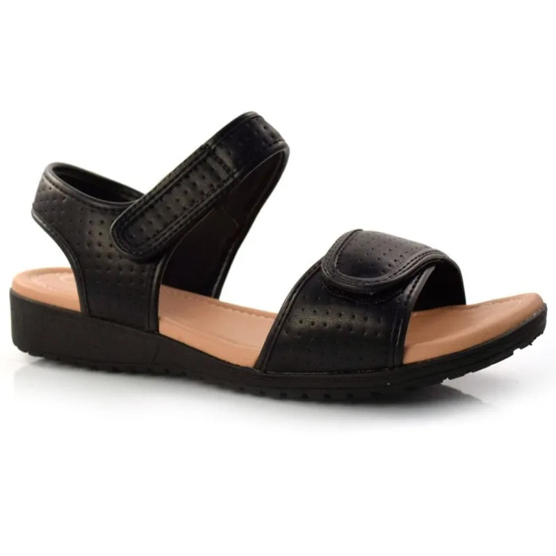 Papete Feminina Campesí Preto L8131 35