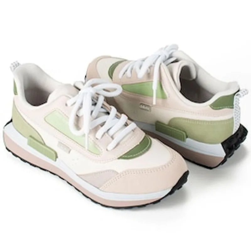 Tênis Feminino Coniglio G4142-0005 Dakota - Branco/Verde - Tamanho 35 Branco