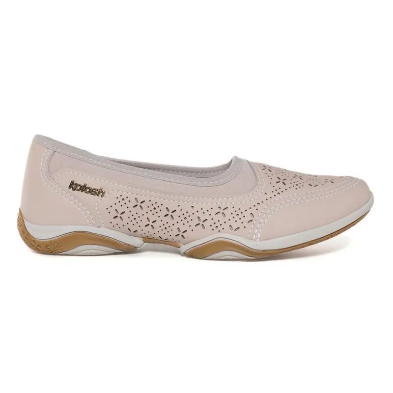 Tênis Kolosh Modelo Sapatilha Feminino Creme MACHIATO - 40