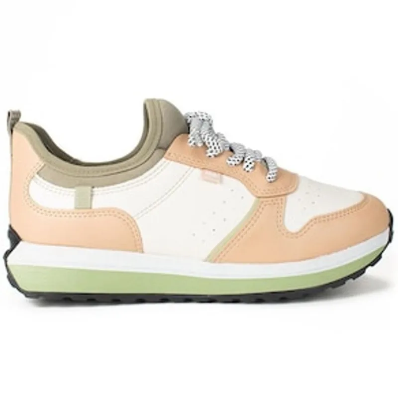 Tênis Feminino Quintana G4141-0004 Dakota - Branco/Verde