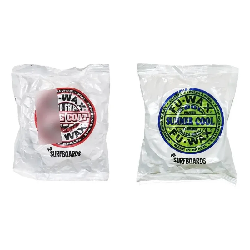 2 Parafinas Fu Wax Todos Os Modelos Temperaturas De Agua