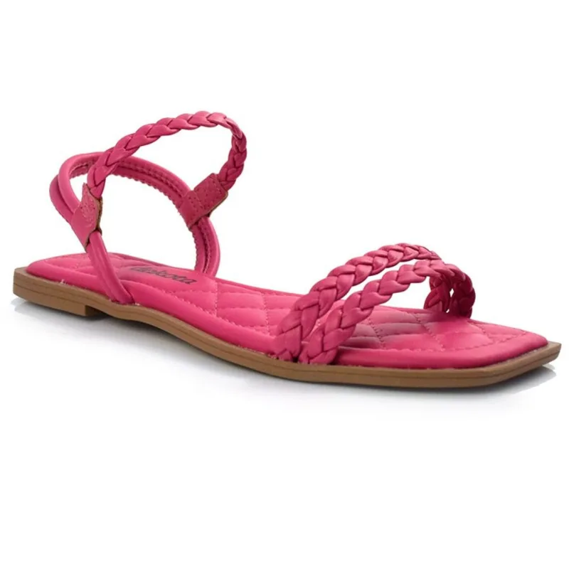 Sandália Rasteira Feminina Dakota Rosa Z9061 39