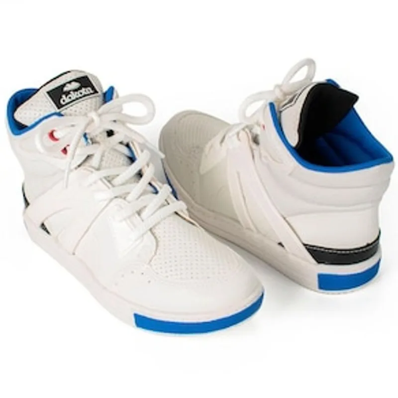 Tênis Feminino Botinha Manila White G4301-0004 Dakota - Branco/Azul