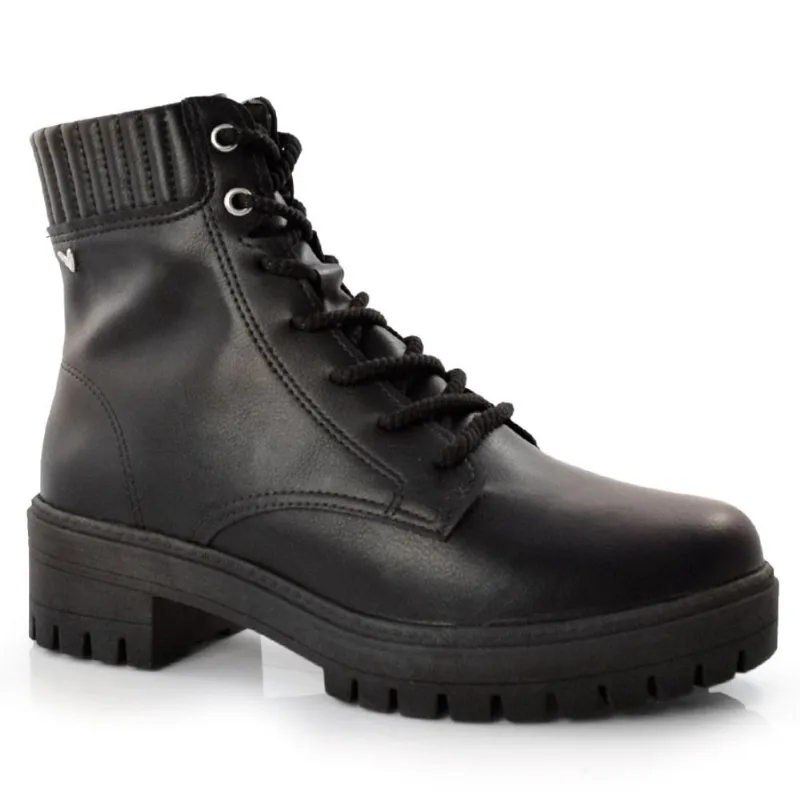Bota Coturno Feminina Mississipi Preto Q6601 34