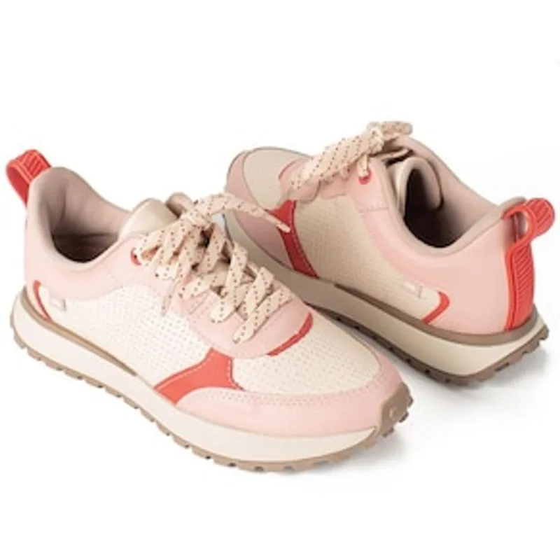 Tênis Feminino Torvy G4361-0003 Dakota - Rosa/Vermelho