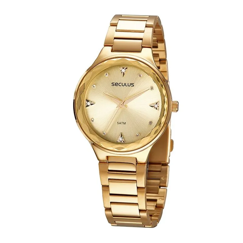 Relogio De Pulso Feminino 77092lpsvds1 - Seculus