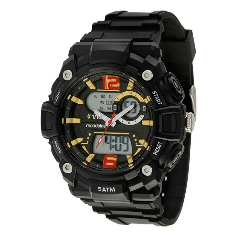 Relógio Mondaine Masculino Anadigi 85018g0mvnp1