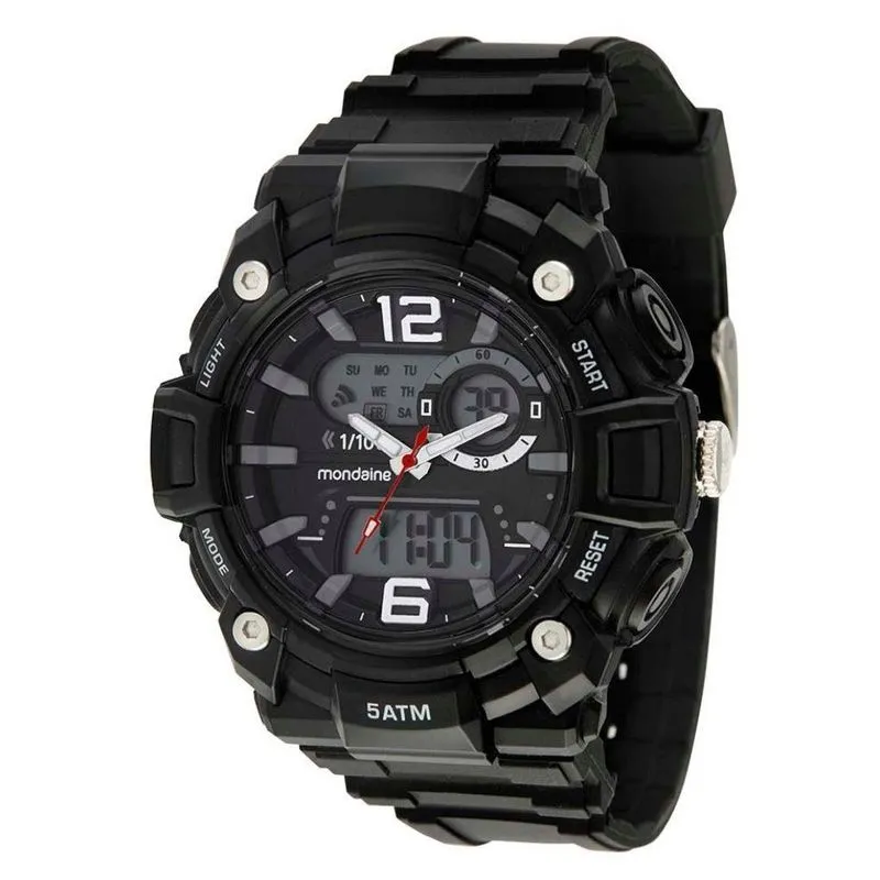 Relógio Mondaine Masculino Anadigi 85018g0mvnp2