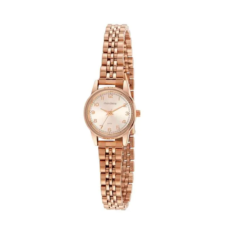 Relógio Feminino Casual Rose Gold