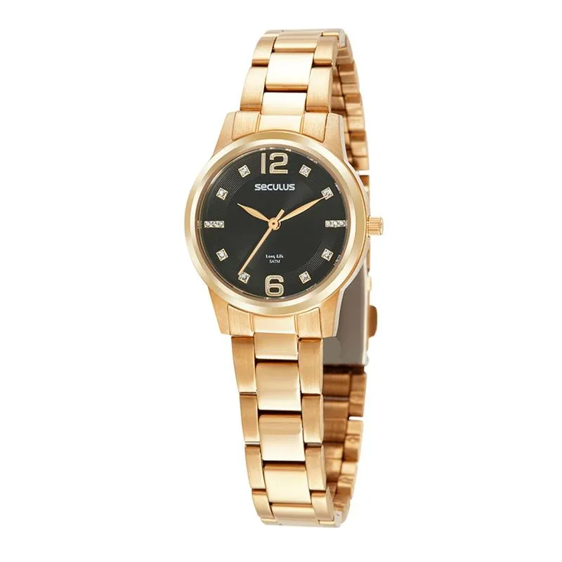 Relógio De Pulso Feminino Dou 44089lpsvda1 - Seculus