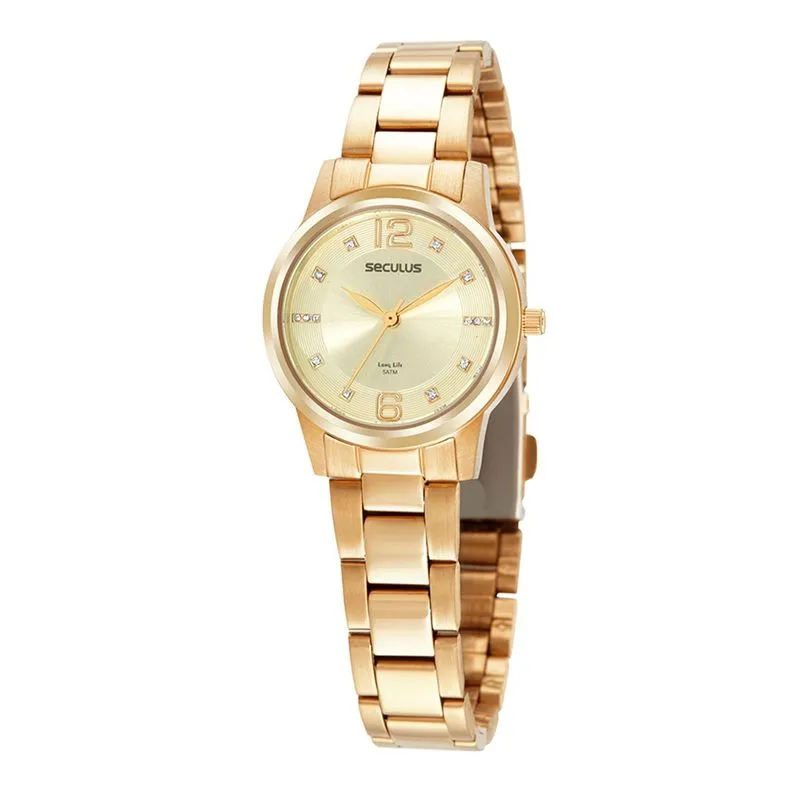 Relógio De Pulso Feminino Dou 44089lpsvda2 - Seculus