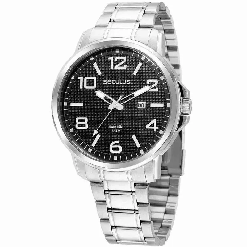 Relógio Masculino Seculus Prata 44094G0SVNA1
