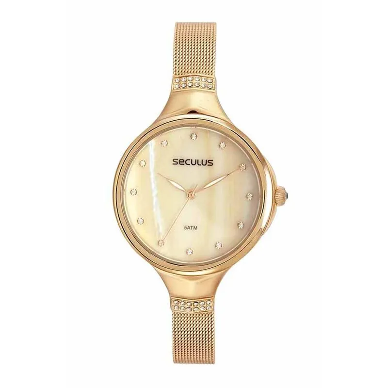Relogio De Pulso Feminino 77174lpsvds2 - Seculus