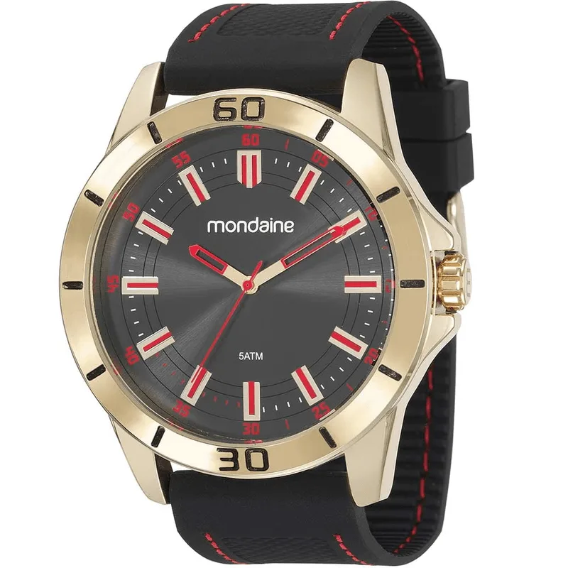 Relógio Masculino Analógico Mondaine 99375GPMVDI2 Dourado