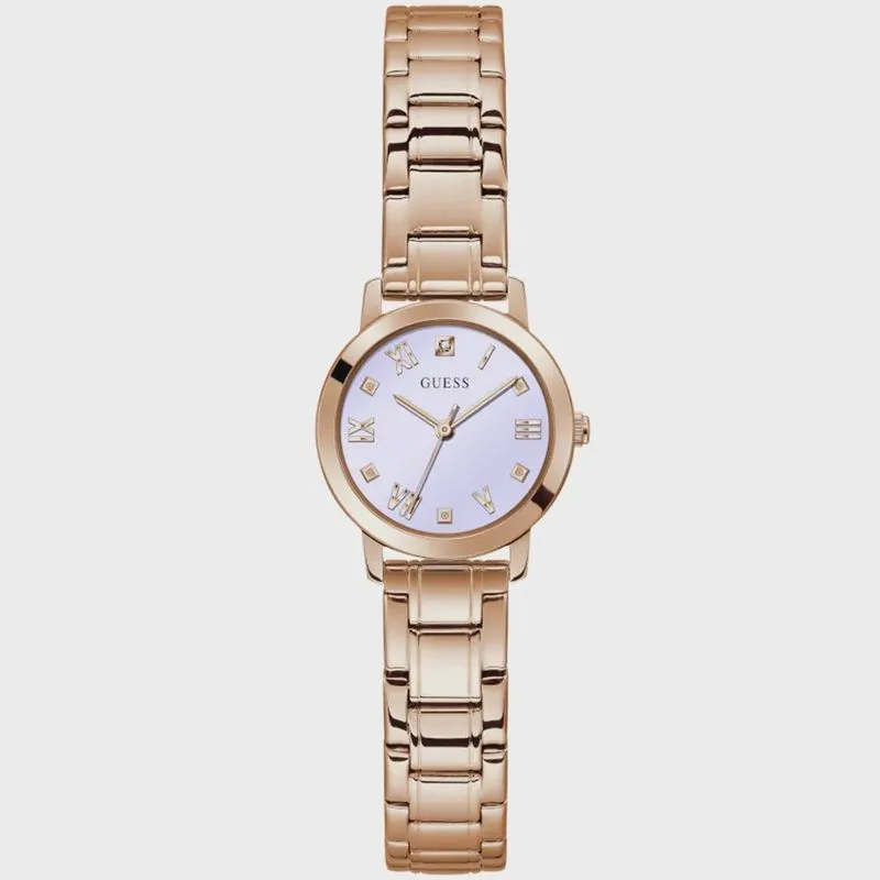 Relógio guess lilás rosê feminino GW0532L3