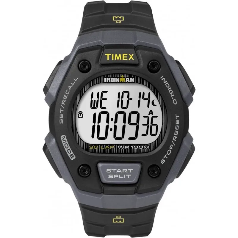 Relógio Timex Masculino Ref:Tw5m09500 Ironman Digital Black/Gray