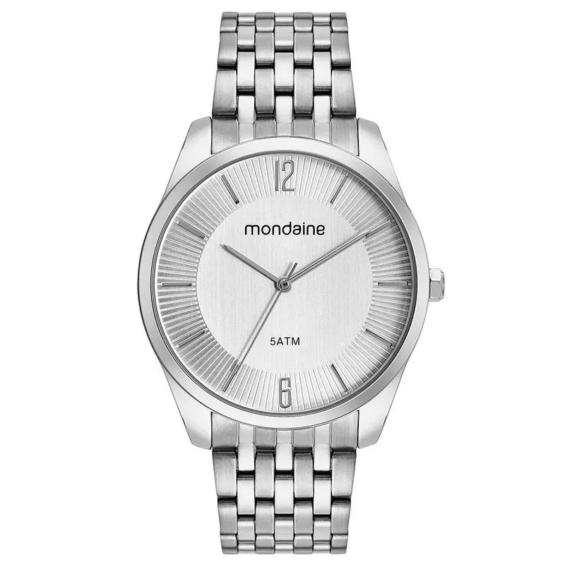 Relógio Feminino Casual Prata