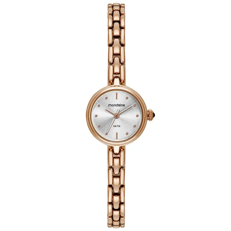 Relógio Feminino Clássico Rosè