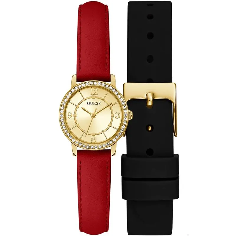 Relógio guess feminino analógico troca pulseira GW0643L2