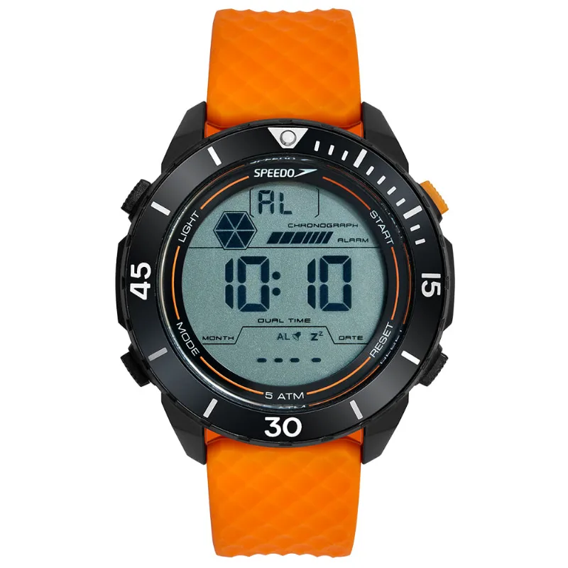 Relógio Masculino Speedo Anadigi Pulseira Silicone