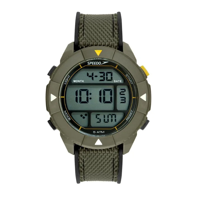 Relógio Speedo Masculino Esportivo Digital Verde