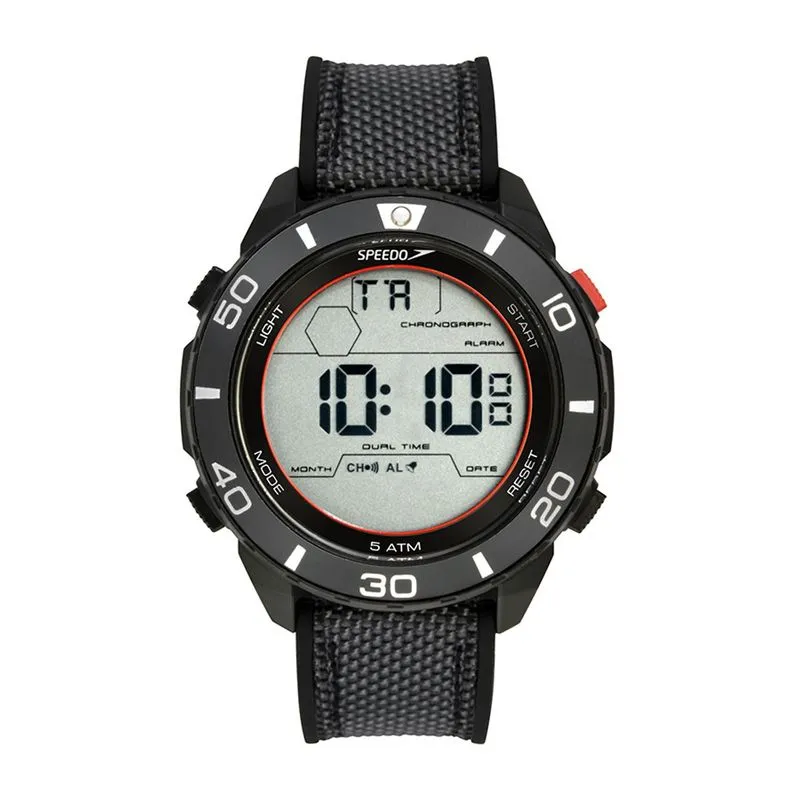 Relogio De Pulso Masculino Quartz Digital 15098g0evnv3 - Speedo