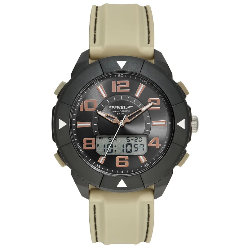 Relógio Masculino Speedo Anadigi Silicone