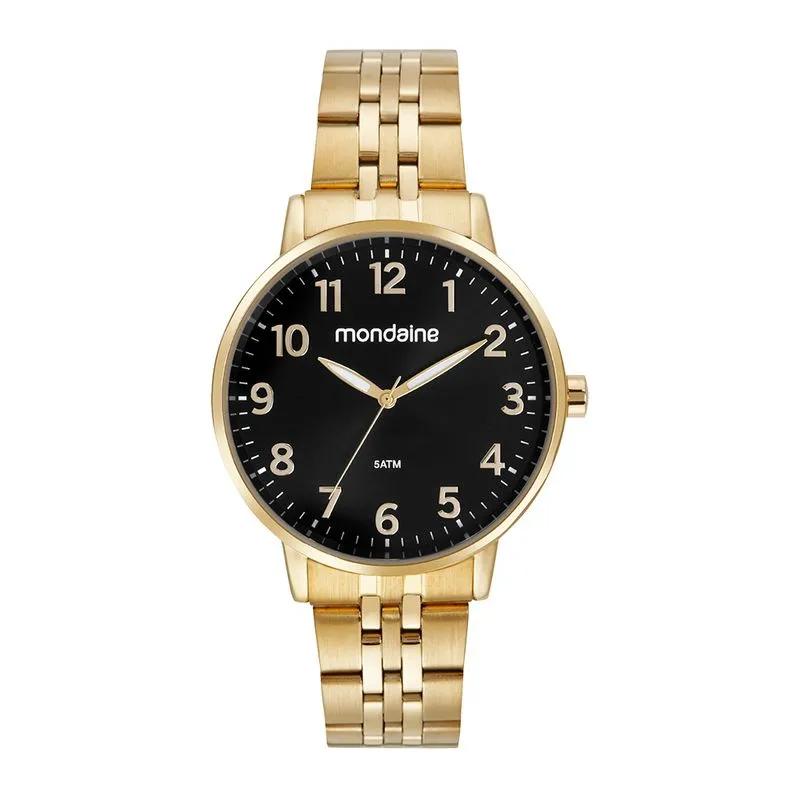 Relógio Feminino Casual Dourado