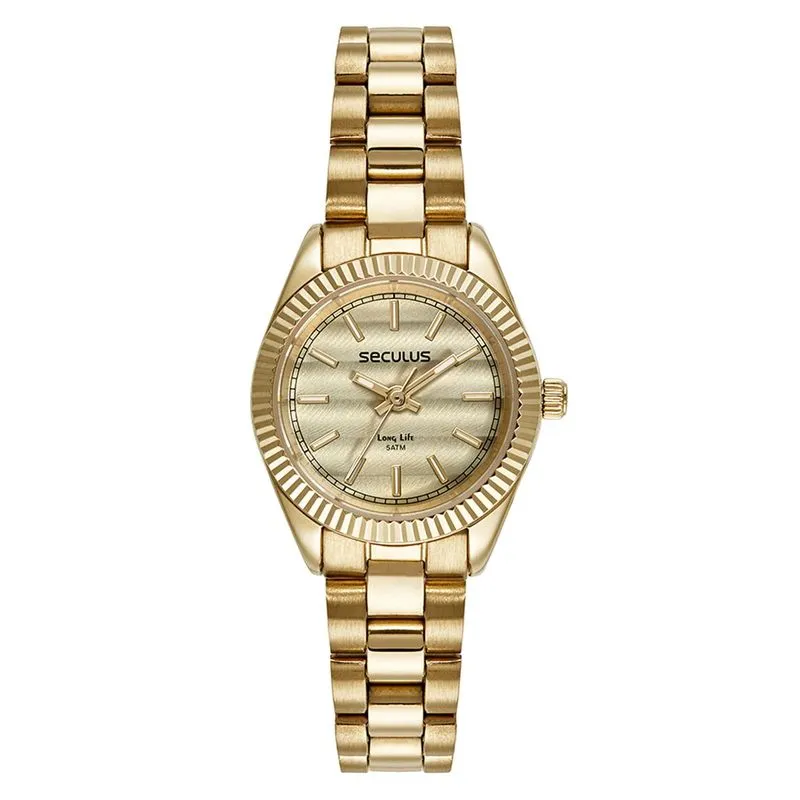 Relógio De Pulso Feminino Dou 77245lpsvda1 - Seculus