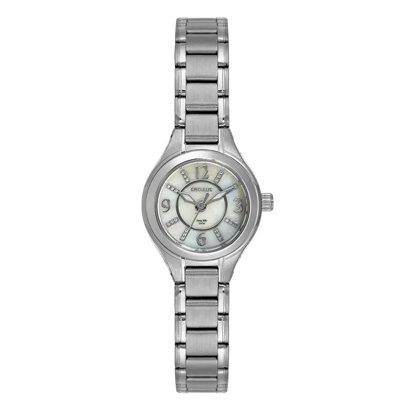 Relogio De Pulso Feminino Prata 44189l0svna3 - Seculus