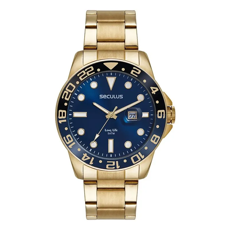 Relogio De Pulso Masculino 44210gpsvda3 - Seculus