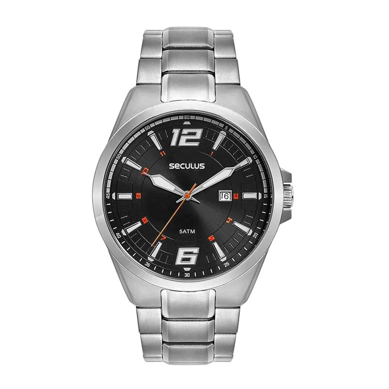 Relogio De Pulso Masculino Prata 44234g0svna2 - Seculus