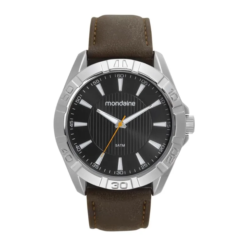 Relogio Mondaine Masculino Ref: 32647g0mvnh1 Casual Prateado