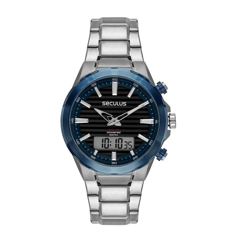 Relogio De Pulso Masculino 77292gpsvoa1 - Seculus