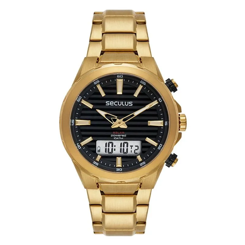 Relogio De Pulso Masculino 77292gpsvda2 - Seculus