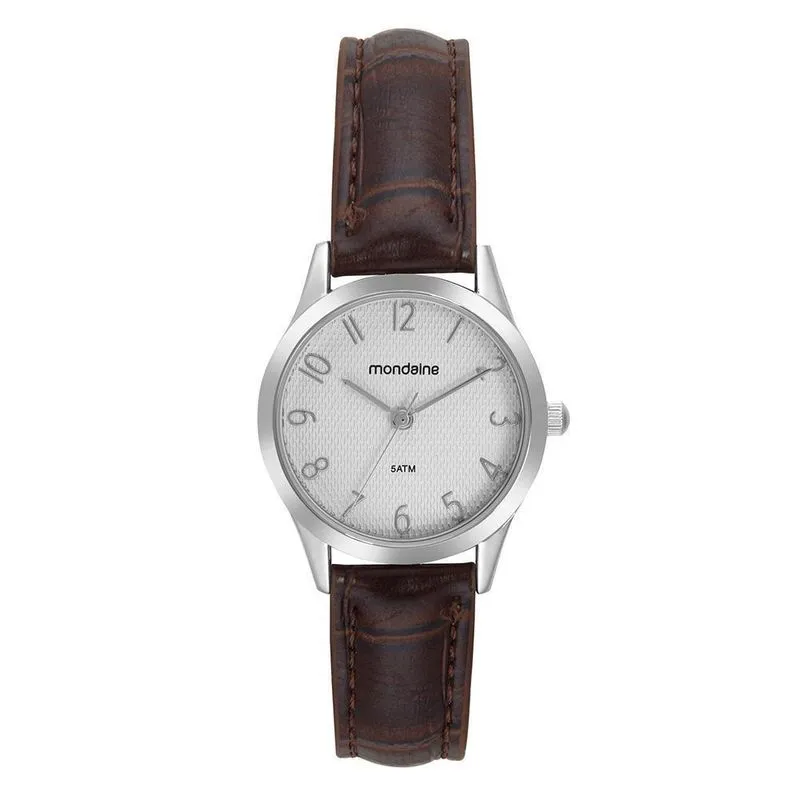 Kit Relógio Mondaine Prata Feminino 32794L0Mknh2K1