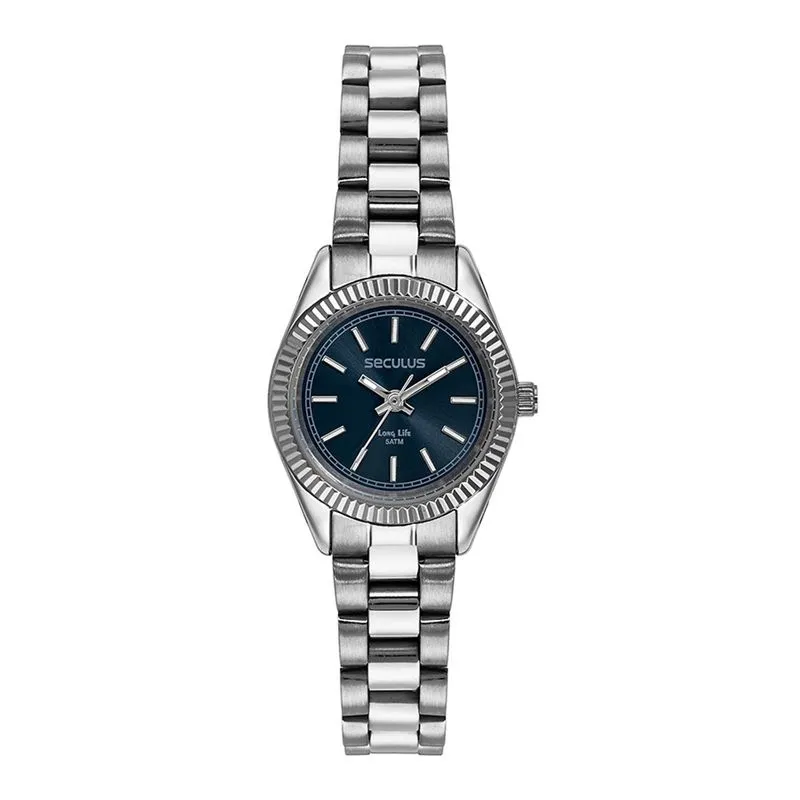 Relogio De Pulso Feminino Prata 77286l0svna4 - Seculus