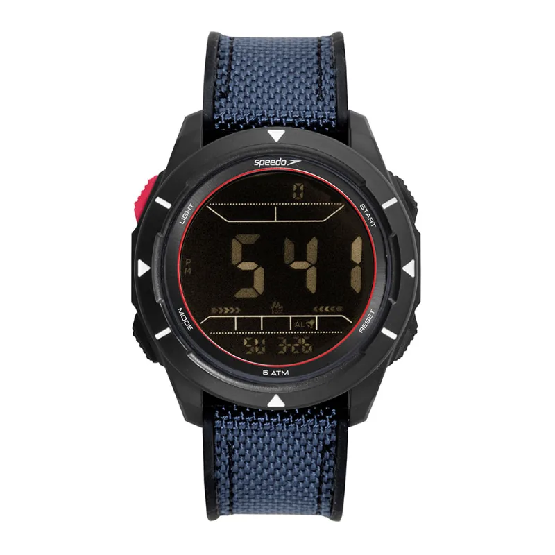 Relógio Masculino Speedo Pedômetro Azul