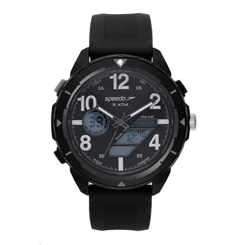 Relogio De Pulso Masculino 15117g0evnv1 - Speedo Preto
