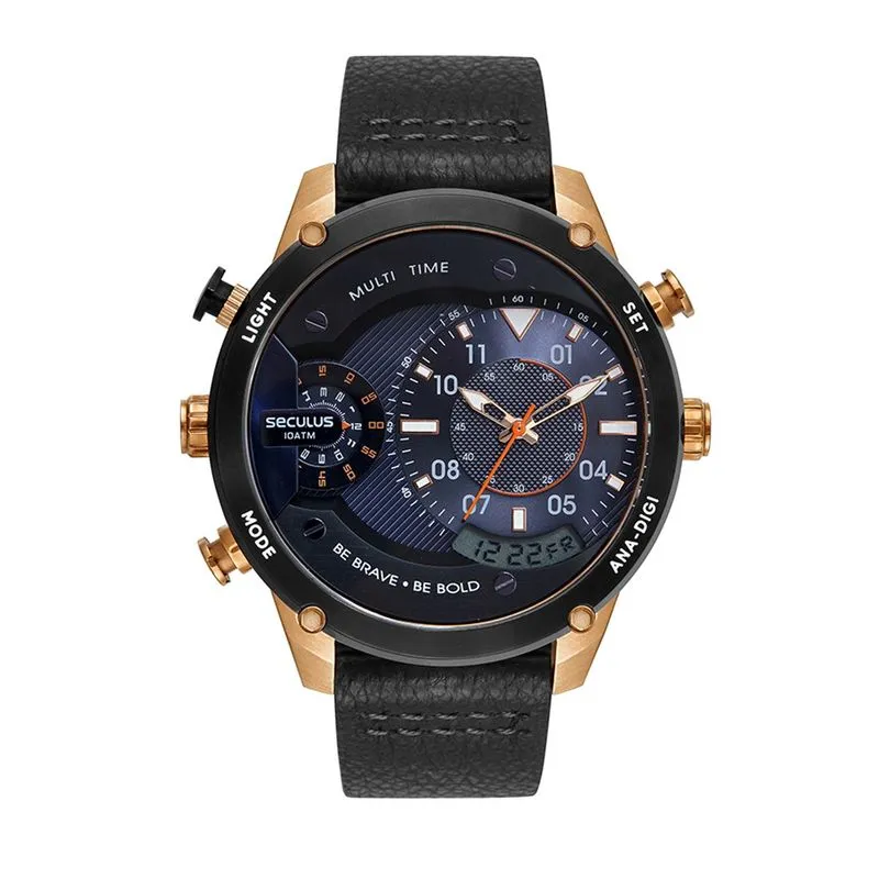 Relogio De Pulso Masculino 77303gpsvrc3 - Seculus