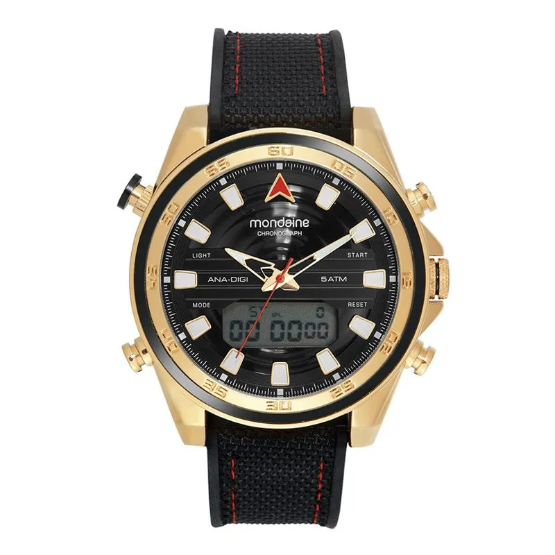 Relogio De Pulso Masculino 32807gpmvdi1k1 - Mondaine