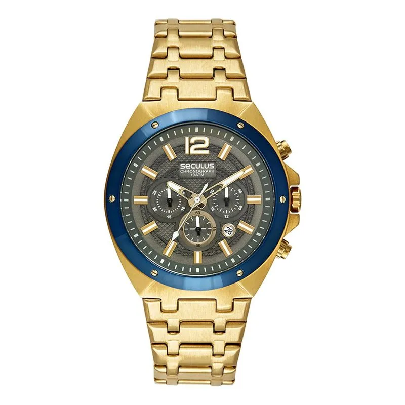Relogio De Pulso Masculino 44261gpsvla2 - Seculus